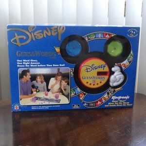 DISNEY ~ GUESS WORDS ~ Electronic Game ~ Like NEW